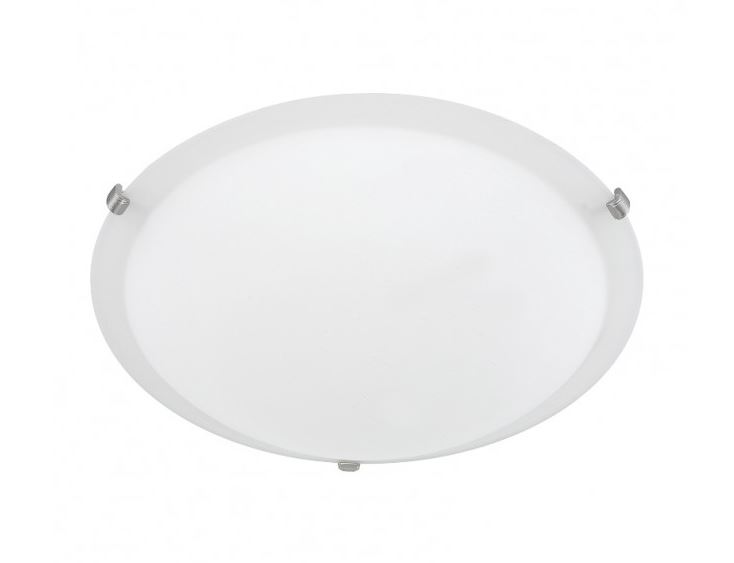 16W Eterna Carina IP65 2D Bathroom Ceiling Light Fitting Chrome 28W White 