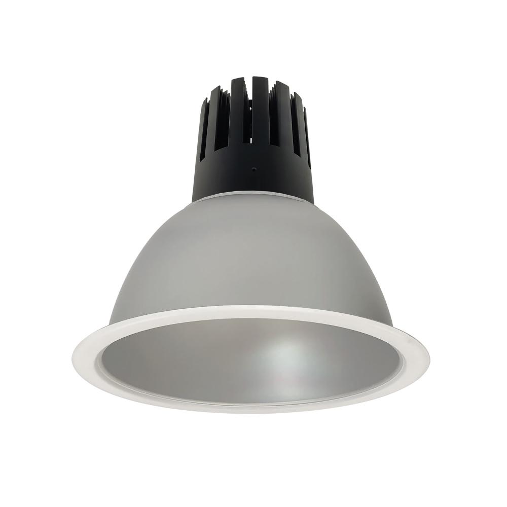 8" Sapphire III Round Open Reflector, 3500lm, 3000K, Flood Optic, Haze Reflector/Matte Powder