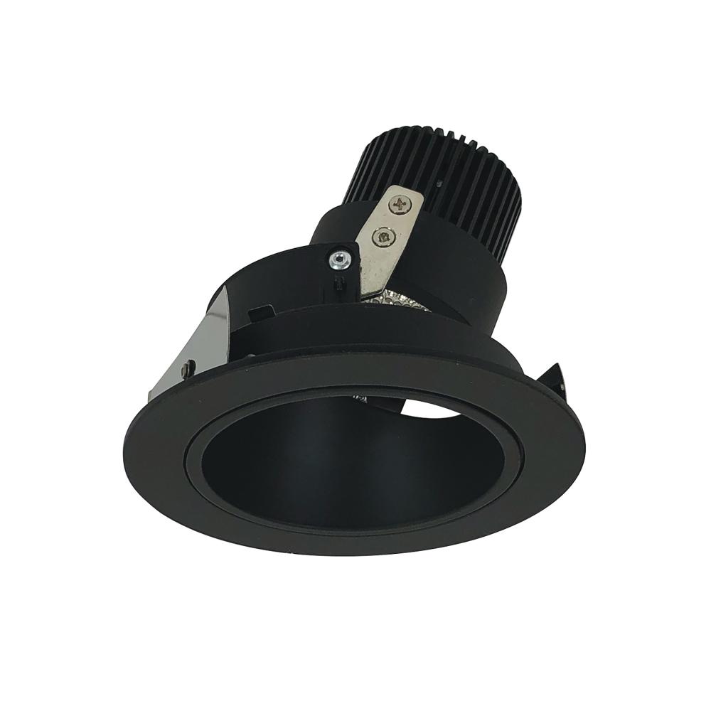 4" Iolite LED Round Adjustable Deep Reflector, 10-Degree Optic, 850lm / 12W, 3000K, Black