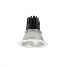 Nora NC3-41L330FHZMPW - 4" Sapphire III Round Open Reflector, 2500lm, 3000K, Flood Optic, Haze Reflector/Matte Powder