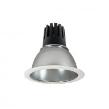 Nora NC3-61L440FDMPW - 6" Sapphire III Round Open Reflector, 3500lm, 4000K, Flood Optic, Diffused Clear Reflector/Matte