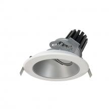 Nora NC3-69L330FHZMPW - 6" Sapphire III Round Adjustable Reflector, 2500lm, 3000K, Flood Optic, Haze Reflector/Matte