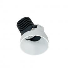 Nora NIO-4RTSLA50XMPW/10 - 4" Iolite LED Round Trimless Adjustable Slot, 1000lm / 14W, 5000K, Matte Powder White Finish