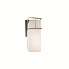 Justice Design Group FSN-8641W-OPAL-NCKL - Structure LED 1-Light Small Wall Sconce - Outdoor