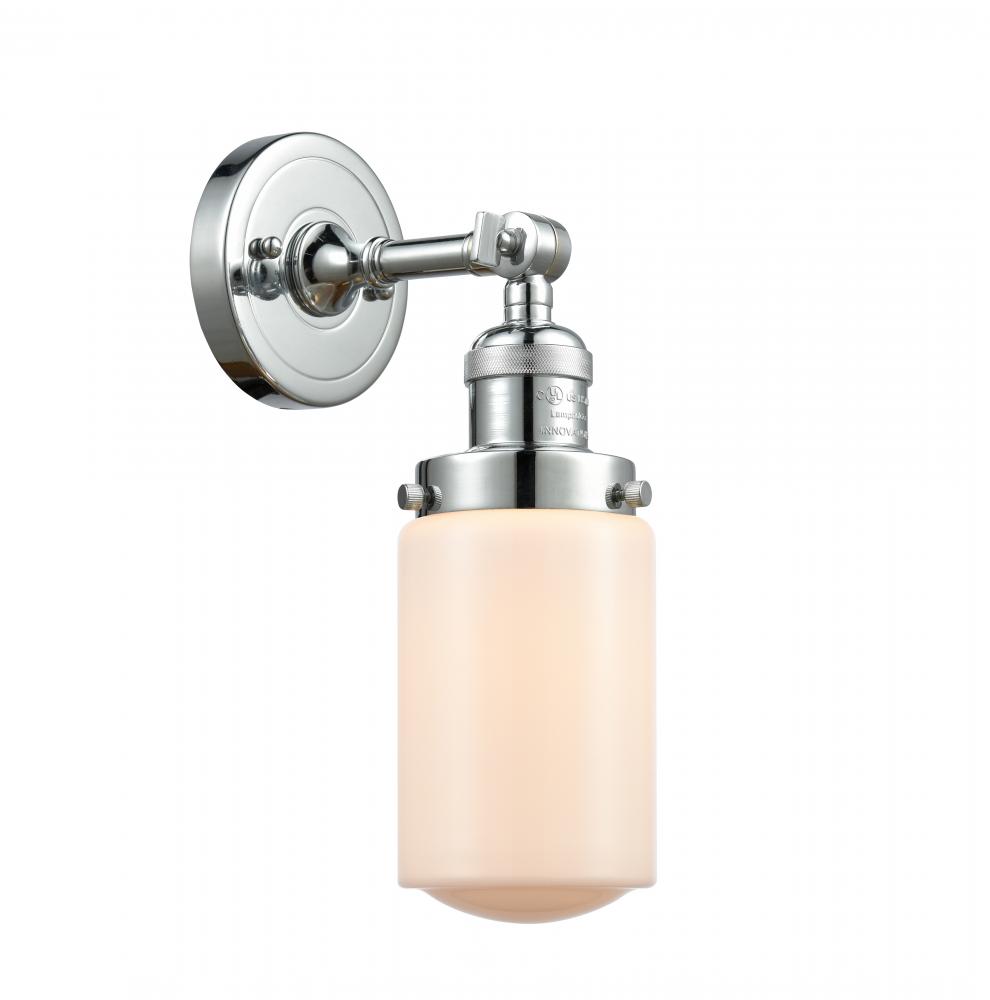 Dover - 1 Light - 5 inch - Polished Chrome - Adjustable Sconce