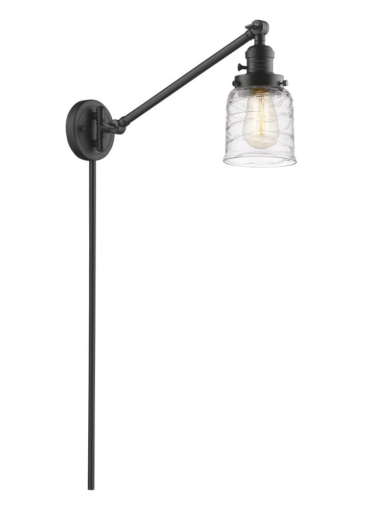 Bell - 1 Light - 8 inch - Oil Rubbed Bronze -Adjustable Swing Arm