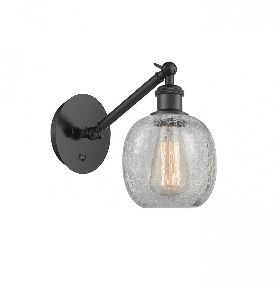 Belfast - 1 Light - 6 inch - Matte Black - Adjustable Sconce