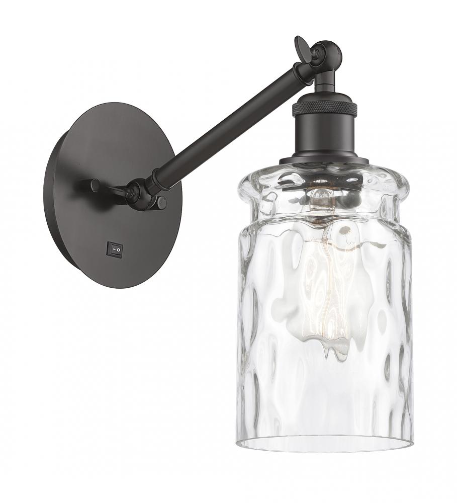 Candor - 1 Light - 5 inch - Oil Rubbed Bronze - Adjustable Sconce