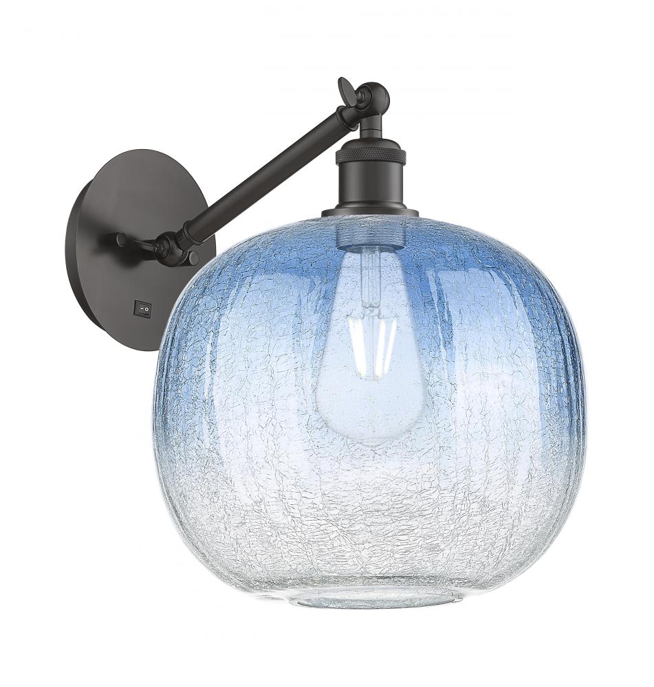 Brookhaven Sphere - 1 Light - 11 inch - Oil Rubbed Bronze - Sconce