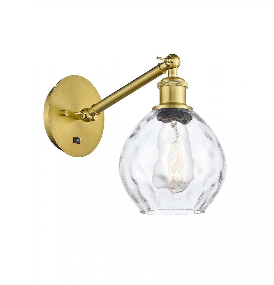 Waverly - 1 Light - 6 inch - Satin Gold - Adjustable Sconce