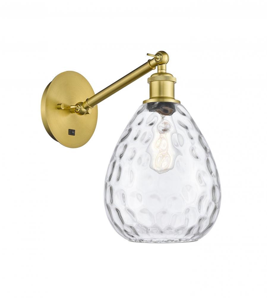 Waverly - 1 Light - 8 inch - Satin Gold - Adjustable Sconce