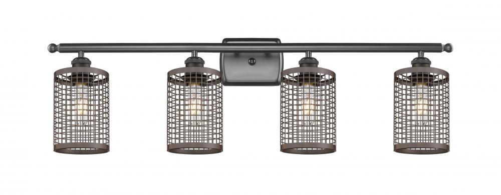 Nestbrook - 4 Light - 35 inch - Oil Rubbed Bronze - Bath Vanity Light