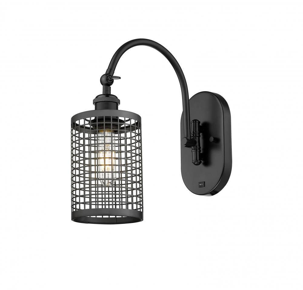 Nestbrook - 1 Light - 5 inch - Matte Black - Adjustable Swing Arm