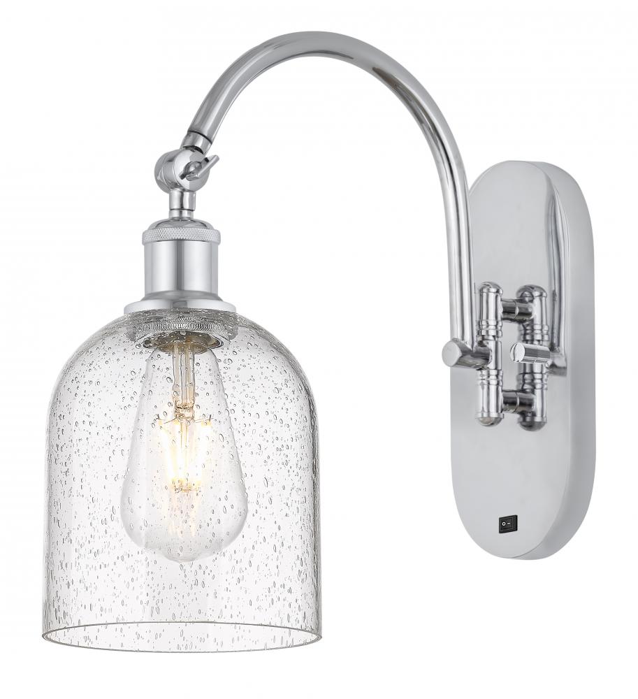 Bella - 1 Light - 6 inch - Polished Chrome - Adjustable Swing Arm