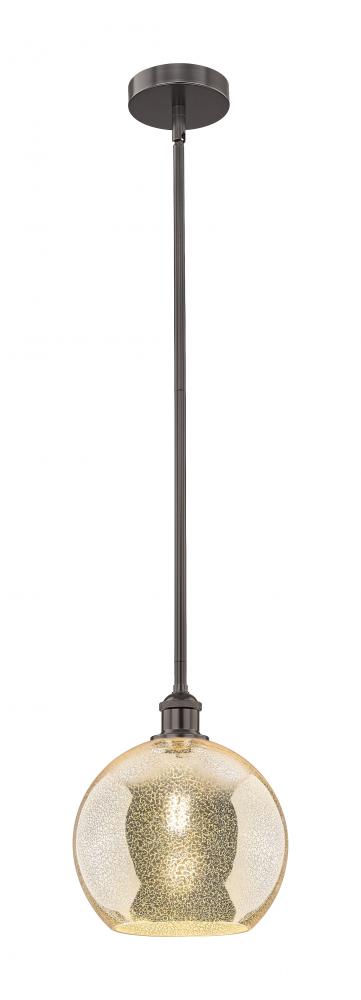 Athens - 1 Light - 10 inch - Oil Rubbed Bronze - Cord hung - Mini Pendant