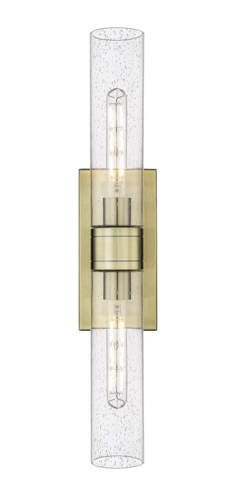 Boreas - 2 Light - 24 inch - Antique Brass - Bath Vanity Light