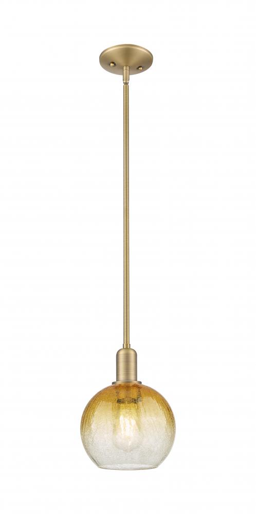 Brookhaven Globe - 1 Light - 6 inch - Polished Chrome - Mini Pendant