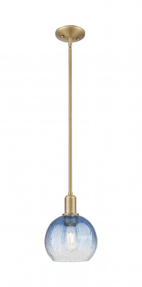 Brookhaven Globe - 1 Light - 6 inch - Brushed Brass - Mini Pendant