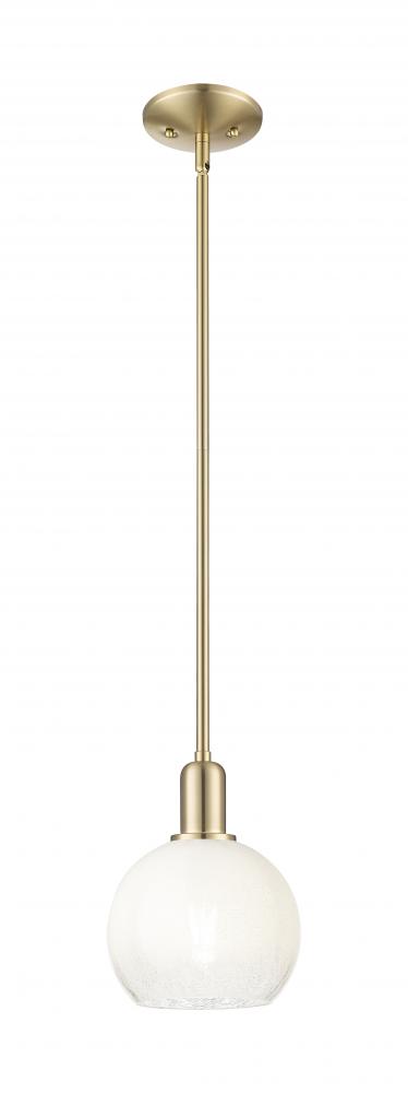 Brookhaven Globe - 1 Light - 6 inch - Champagne Bronze - Mini Pendant