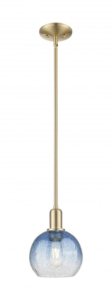 Brookhaven Globe - 1 Light - 6 inch - Champagne Bronze - Mini Pendant