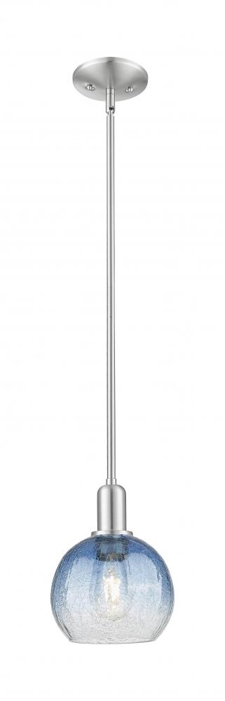 Brookhaven Globe - 1 Light - 6 inch - Brushed Satin Nickel - Mini Pendant