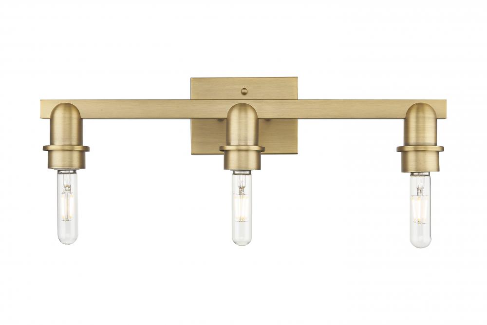 Arcadia - 3 Light - 19 inch - Antique Brass - Bath Vanity Light