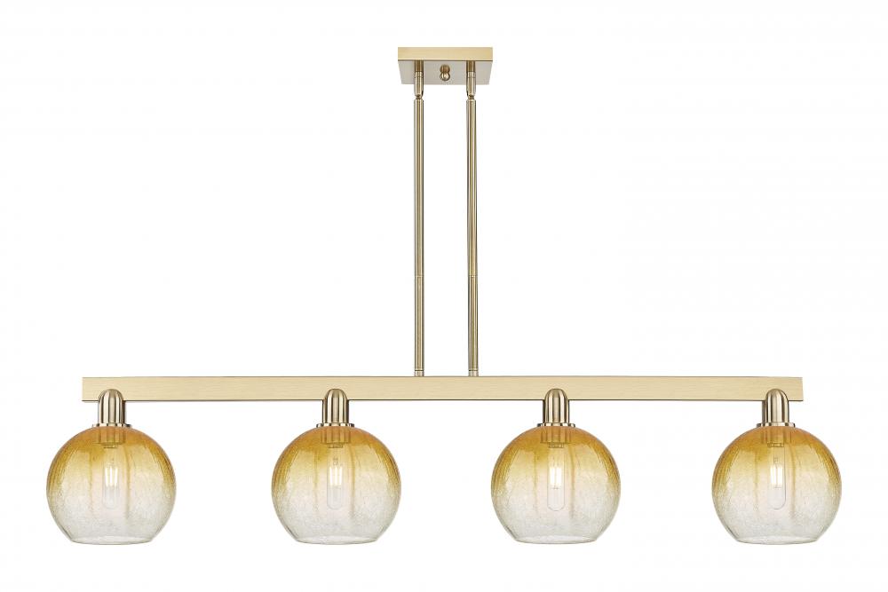 Brookhaven Globe - 4 Light - 48 inch - Champagne Bronze - Cord hung - Island Light