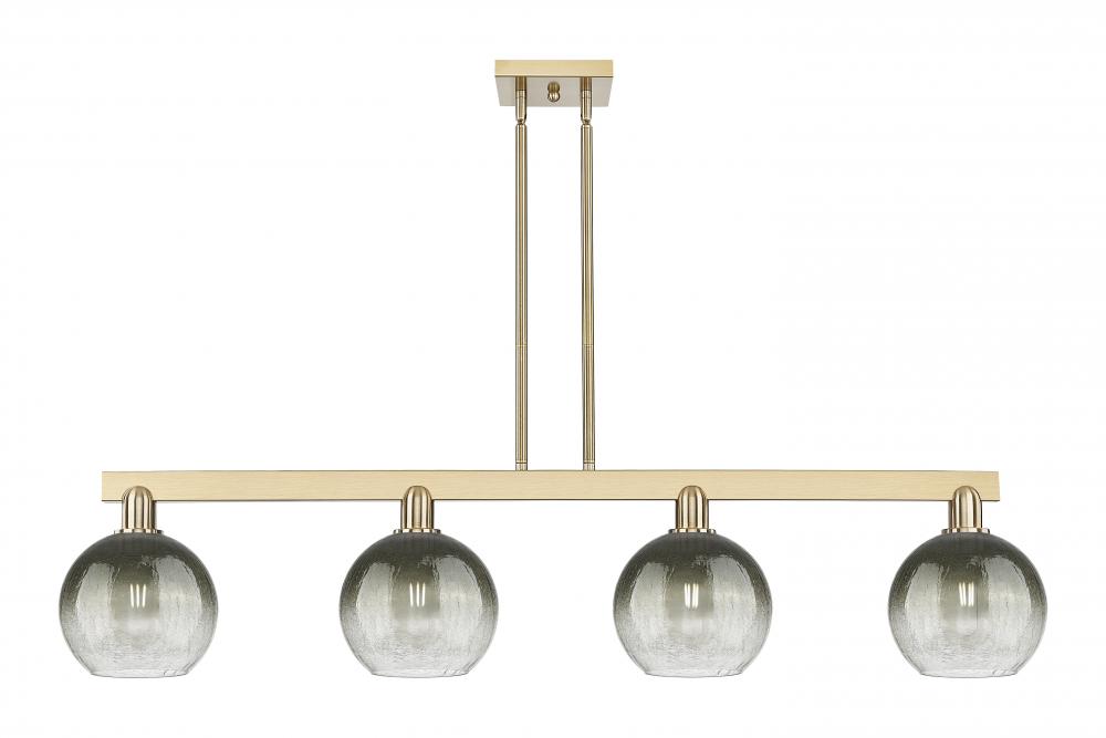 Brookhaven Globe - 4 Light - 48 inch - Champagne Bronze - Cord hung - Island Light