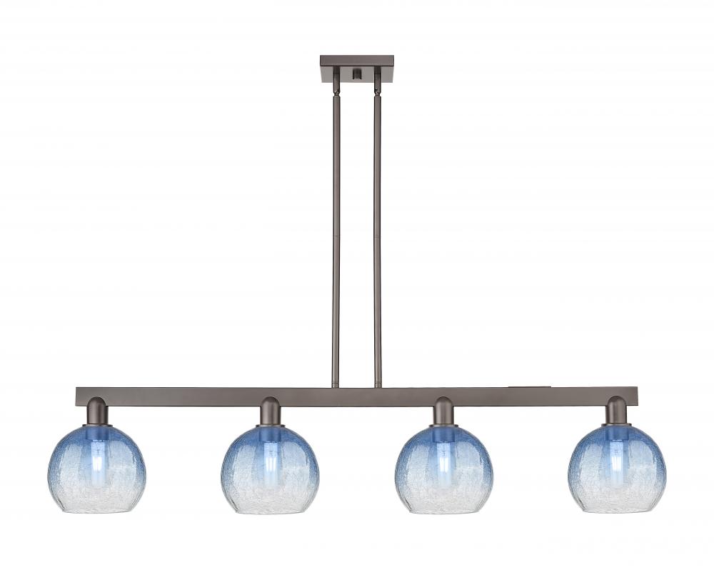 Brookhaven Globe - 4 Light - 48 inch - Oil Rubbed Bronze - Cord hung - Island Light