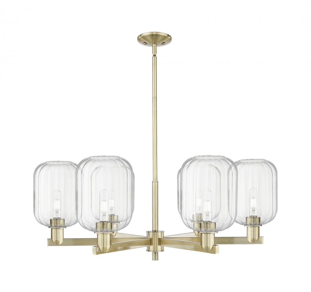 Preston - 6 Light - 24 inch - Polished Chrome - Chandelier