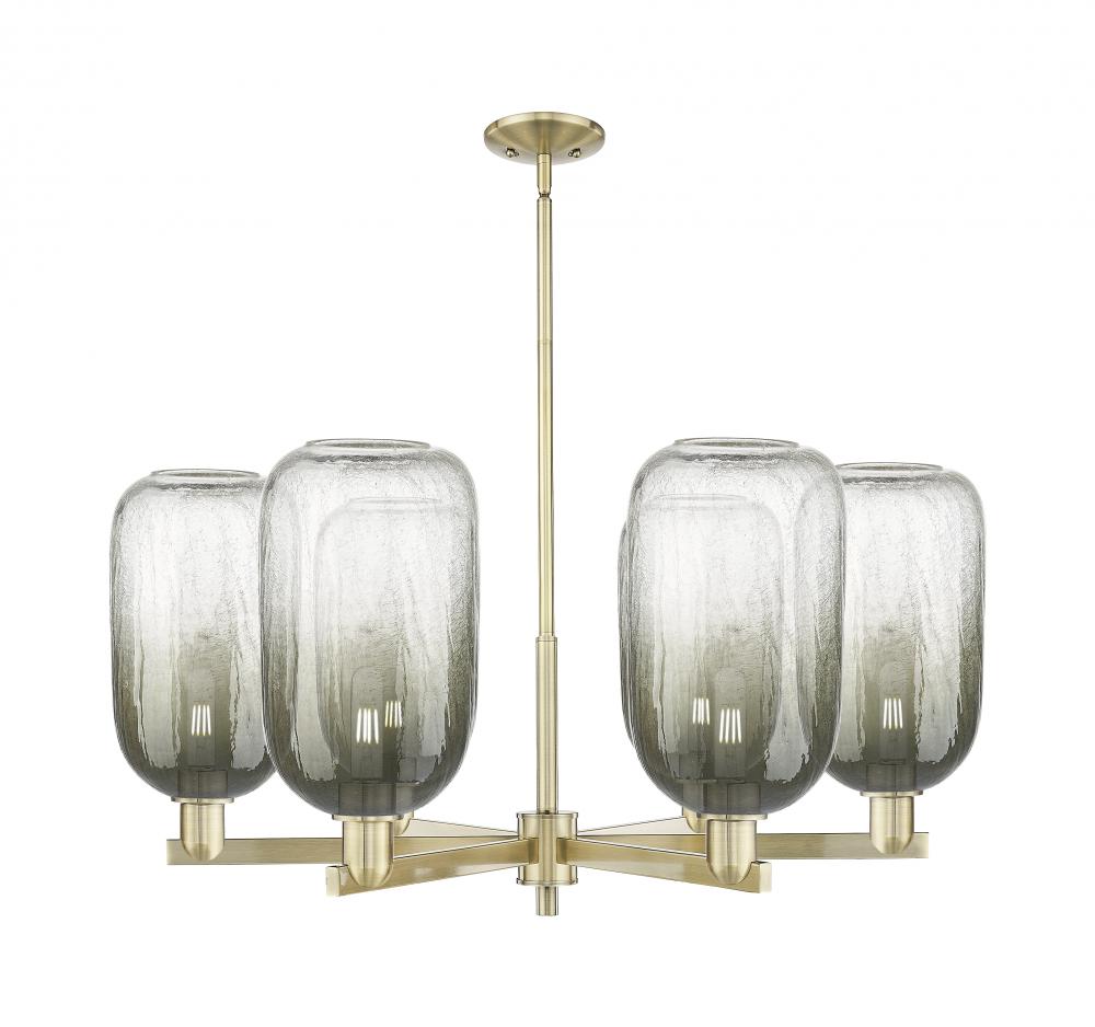 Brookhaven Cloche - 6 Light - 24 inch - Oil Rubbed Bronze - Chandelier