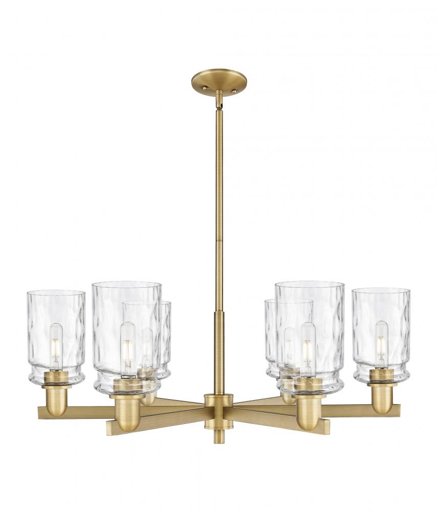Candor - 6 Light - 35 inch - Antique Copper - Stem hung - Chandelier