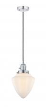 Innovations Lighting 201CSW-PC-G661-7 - Bullet - 1 Light - 7 inch - Polished Chrome - Cord hung - Mini Pendant