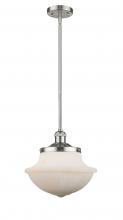 Innovations Lighting 201S-SN-G541 - Oxford - 1 Light - 12 inch - Brushed Satin Nickel - Stem Hung - Mini Pendant