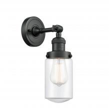 Innovations Lighting 203-BK-G312 - Dover - 1 Light - 5 inch - Matte Black - Adjustable Sconce