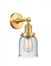 Innovations Lighting 203-SG-G54 - Bell - 1 Light - 5 inch - Satin Gold - Adjustable Sconce