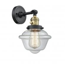 Innovations Lighting 203SW-BAB-G532 - Oxford - 1 Light - 8 inch - Black Antique Brass - Adjustable Sconce