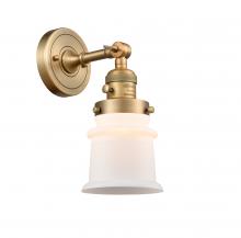 Innovations Lighting 203SW-BB-G181S - Canton - 1 Light - 5 inch - Brushed Brass - Adjustable Sconce