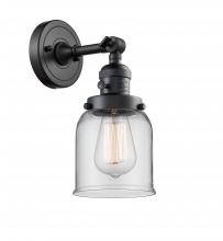 Innovations Lighting 203SW-BK-G52-LED - Bell - 1 Light - 5 inch - Matte Black - Adjustable Sconce