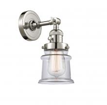 Innovations Lighting 203SW-PN-G182S - Canton - 1 Light - 5 inch - Polished Nickel - Adjustable Sconce