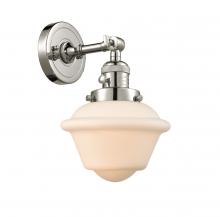 Innovations Lighting 203SW-PN-G531 - Oxford - 1 Light - 8 inch - Polished Nickel - Adjustable Sconce