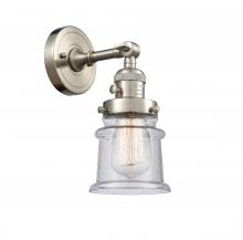 Innovations Lighting 203SW-SN-G184S - Canton - 1 Light - 5 inch - Brushed Satin Nickel - Adjustable Sconce