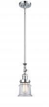 Innovations Lighting 206-PC-G182S - Canton - 1 Light - 5 inch - Polished Chrome - Stem Hung - Adjustable Mini Pendant