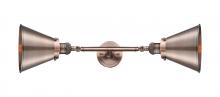 Innovations Lighting 208L-AC-M13-AC-LED - Appalachian - 2 Light - 8 inch - Antique Copper - Adjustable Bath Vanity Light