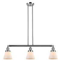 Innovations Lighting 213-PN-G61-LED - Cone - 3 Light - 39 inch - Polished Nickel - Stem Hung - Adjustable Island Light
