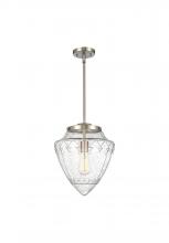 Innovations Lighting 221-1S-SN-G664-12 - Beacon - 1 Light - 16 inch - Brushed Satin Nickel - Stem Hung - Pendant