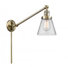 Innovations Lighting 237-AB-G62 - Cone - 1 Light - 8 inch - Antique Brass -Adjustable Swing Arm