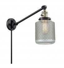 Innovations Lighting 237-BAB-G262-LED - Stanton - 1 Light - 6 inch - Black Antique Brass -Adjustable Swing Arm