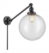 Innovations Lighting 237-BK-G204-12 - Beacon - 1 Light - 12 inch - Matte Black -Adjustable Swing Arm