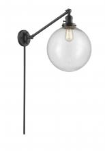 Innovations Lighting 237-OB-G204-12 - Beacon - 1 Light - 12 inch - Oil Rubbed Bronze -Adjustable Swing Arm